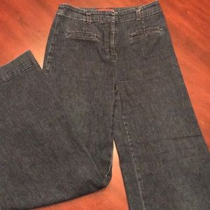 Anthropologie Wide Leg Designer Jean by Carronnier